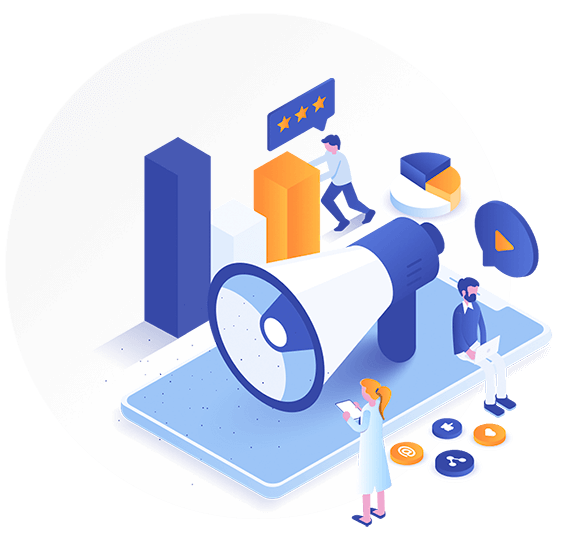 Illustration analyse marketing