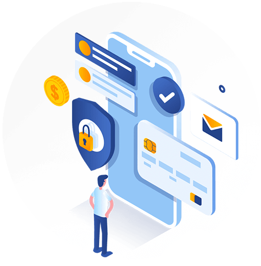 Illustration d’interface utilisateur en ligne