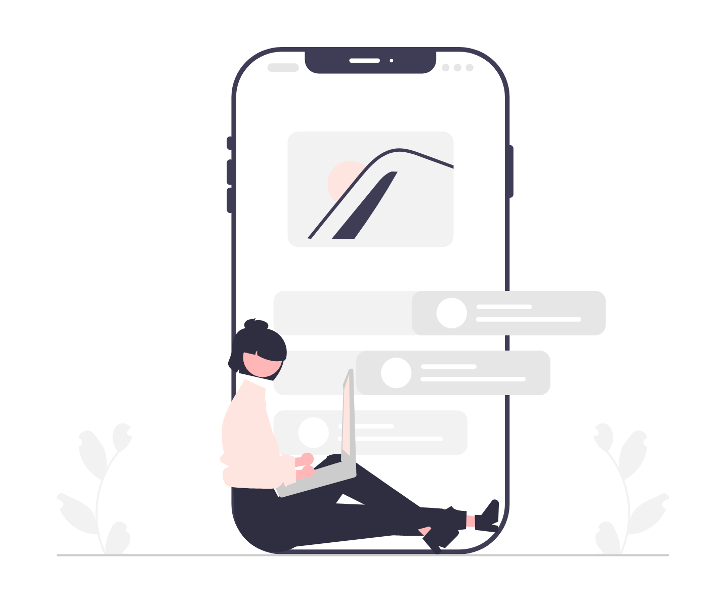 Illustration application mobile